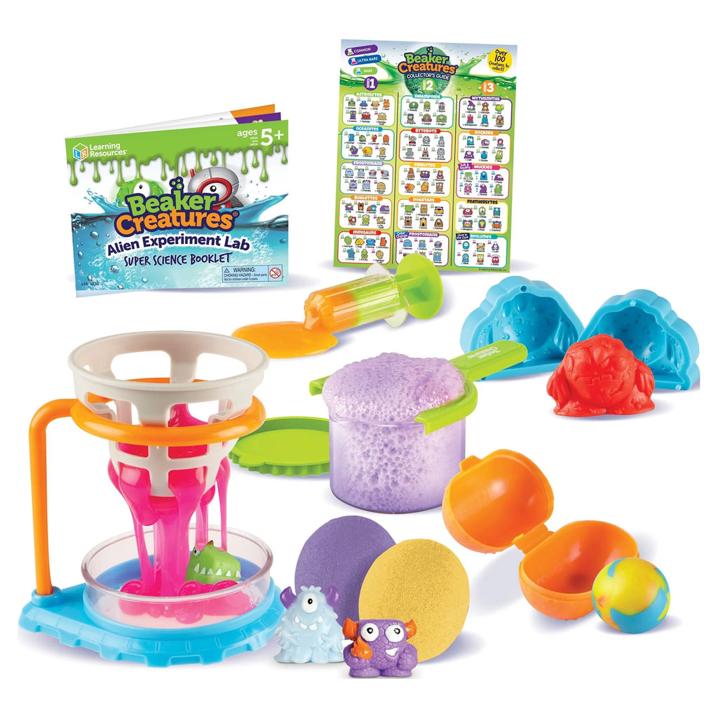Beaker Creatures Alien Experiment Lab - 18 Pieces Boys and Girls Ages 5, 6, 7+ Science Toys, Science Kit for Kids